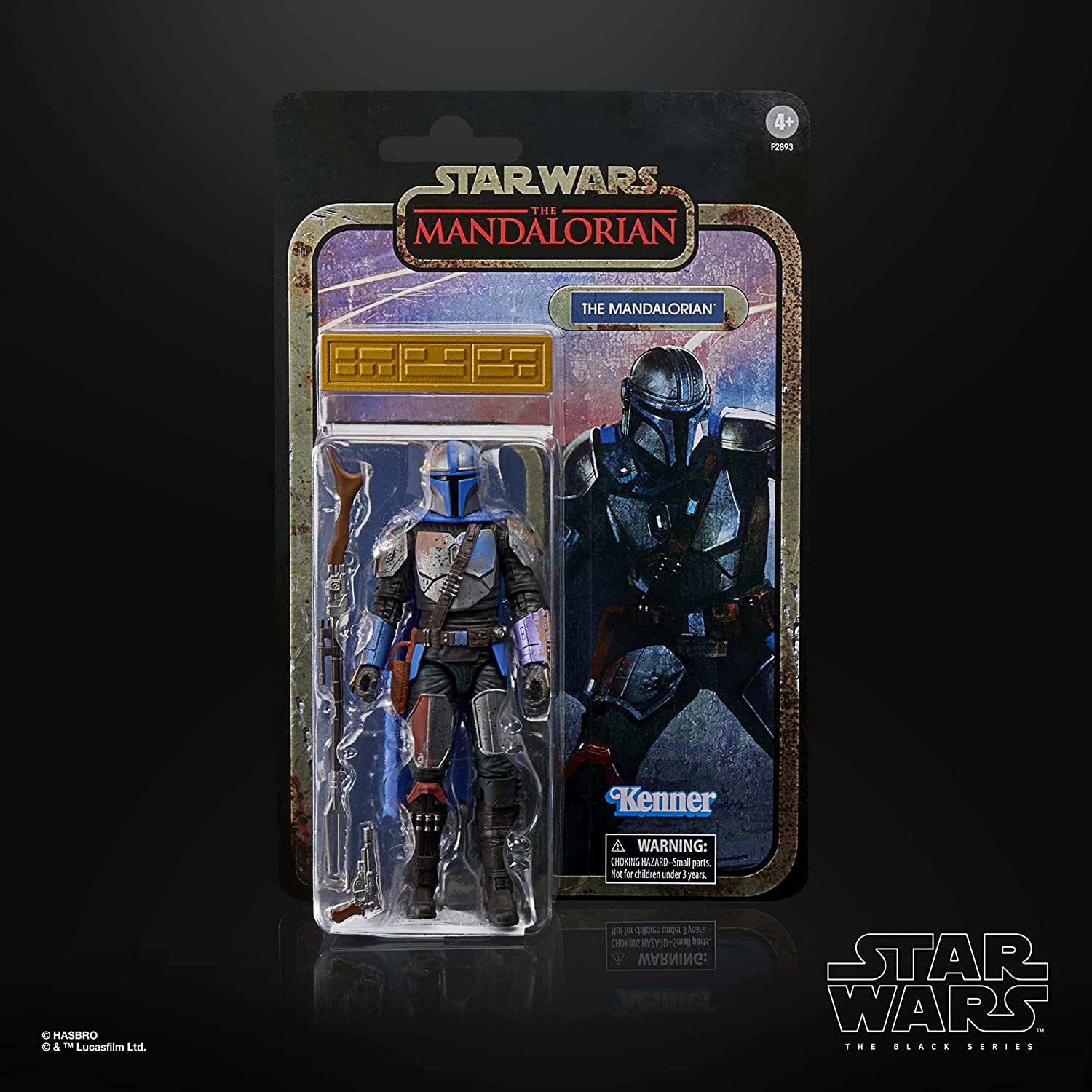 Star Wars: The Black Series - The Mandalorian Blue (Credit Collection) Action Figure Action Figures - Toys - New - CaveGamers - Image 5