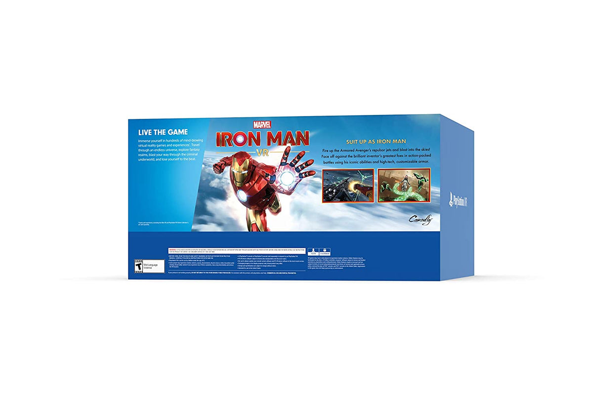 PlayStation VR Marvel's Iron Man VR Bundle PS4 - Video Game Accessory - New - CaveGamers - Image 3