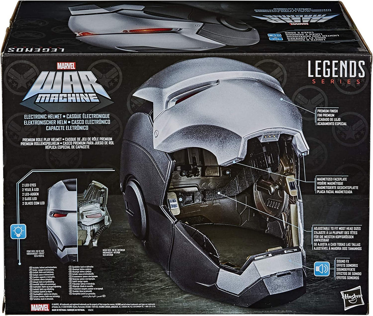 Marvel: Legends Series - War Machine Electronic Helmet Prop Replicas - Toys - New - CaveGamers - Image 3