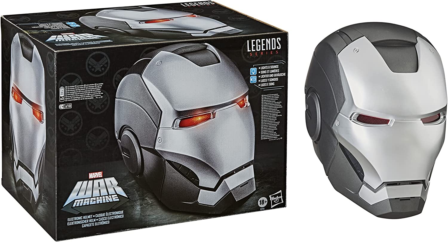 Marvel: Legends Series - War Machine Electronic Helmet Prop Replicas - Toys - New - CaveGamers - Image 4