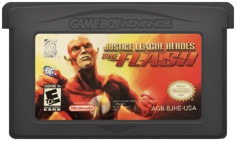Justice League Heroes: The Flash Game Boy Advance - Video Game - Used - CaveGamers - Image 3