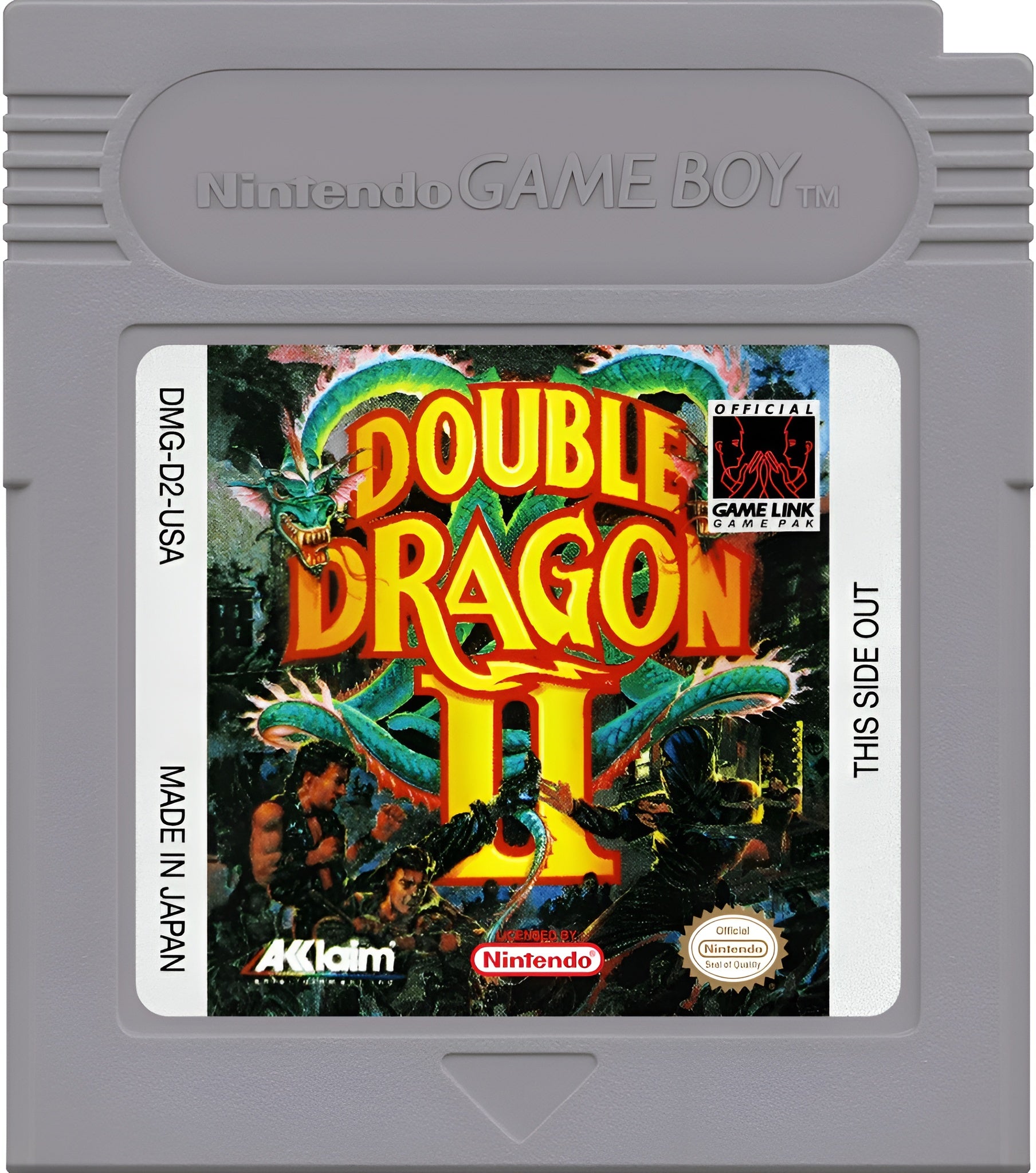 Double Dragon II Game Boy - Video Game - Used - CaveGamers - Image 3