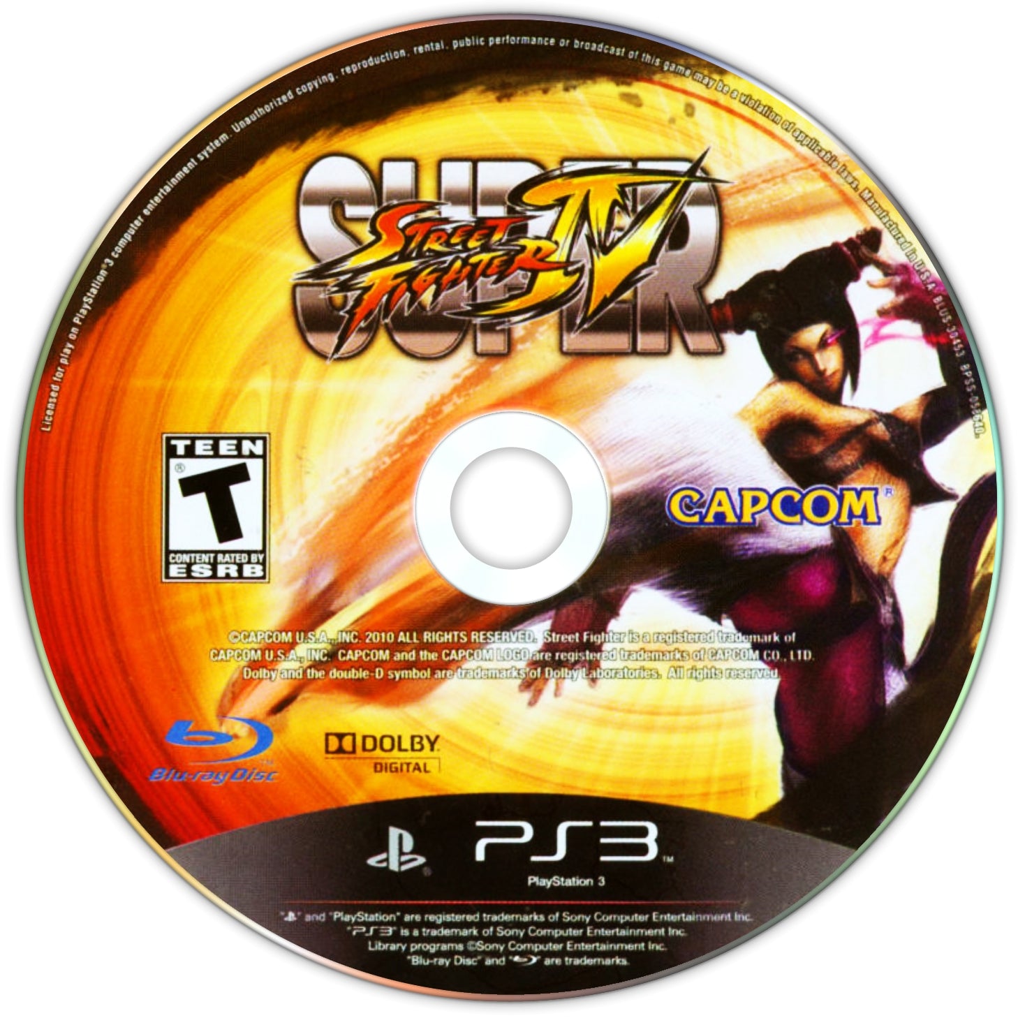Super Street Fighter IV PS3 - Video Game - Used - CaveGamers - Image 3