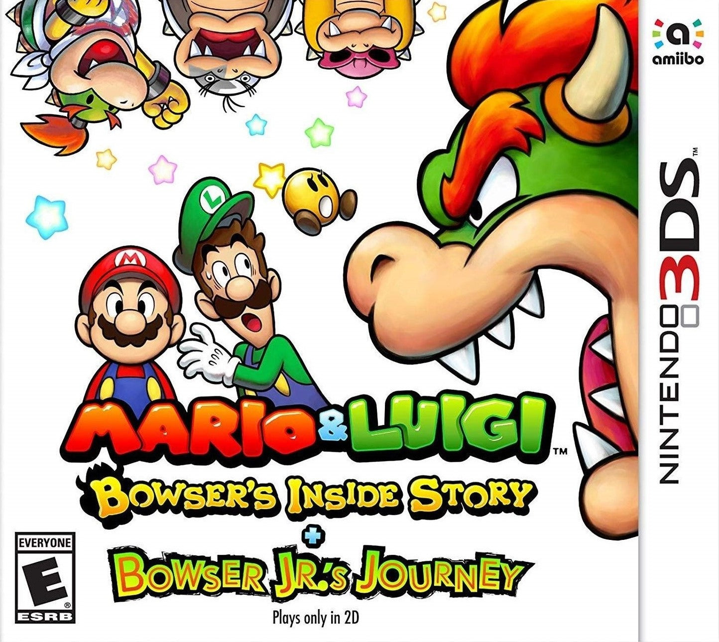 Mario & Luigi: Bowser's Inside Story + Bowser Jr.'s Journey 3DS - Video Game - Used - CaveGamers