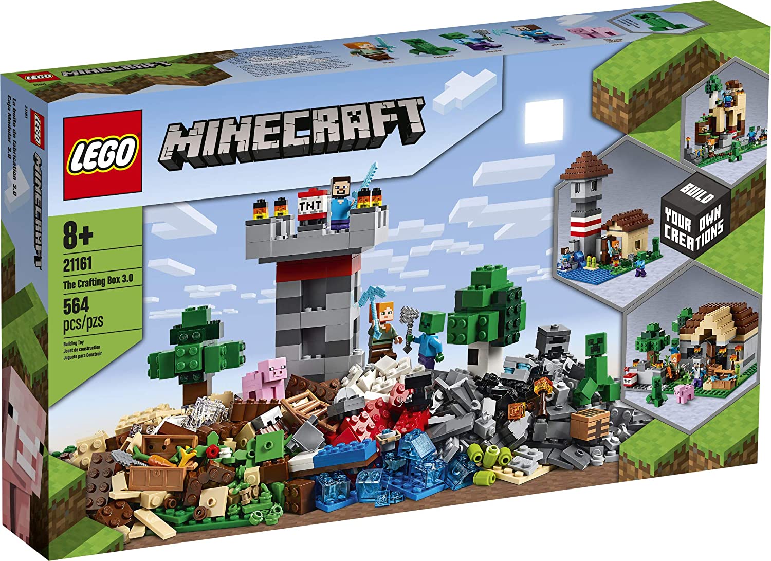 LEGO Minecraft The Crafting Box 3.0 21161 Building Sets - Toys - New - CaveGamers - Image 3