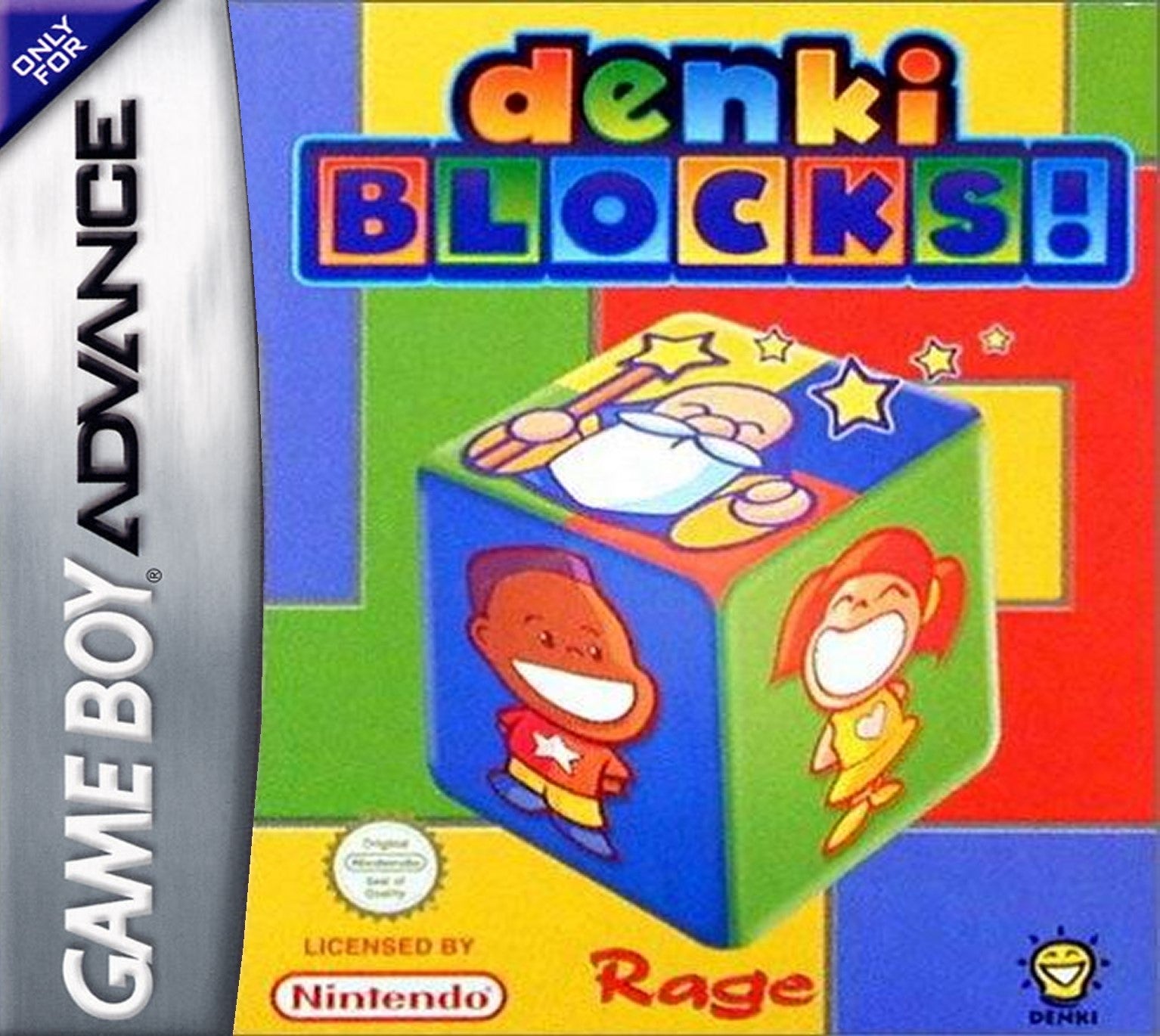 Denki Blocks Game Boy Advance - Video Game - Used - CaveGamers