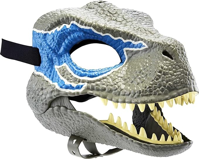 Jurassic World Dominion Velociraptor Blue Mask - Toys - New - CaveGamers