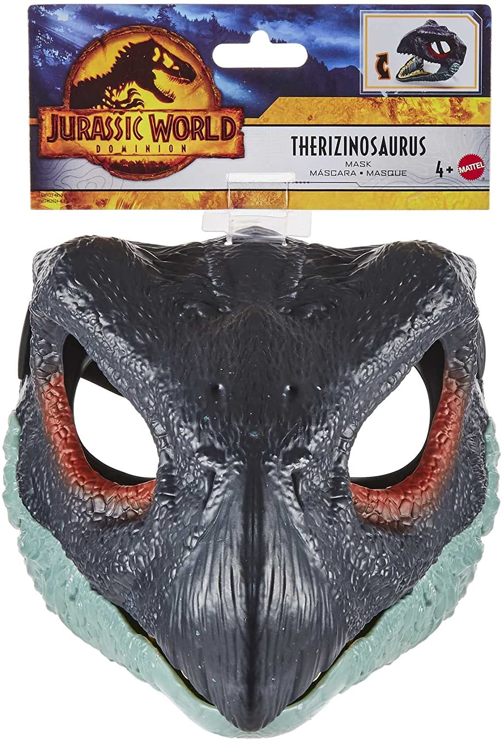 Jurassic World Dominion: Therizinosaurus Mask - Toys - New - CaveGamers - Image 5