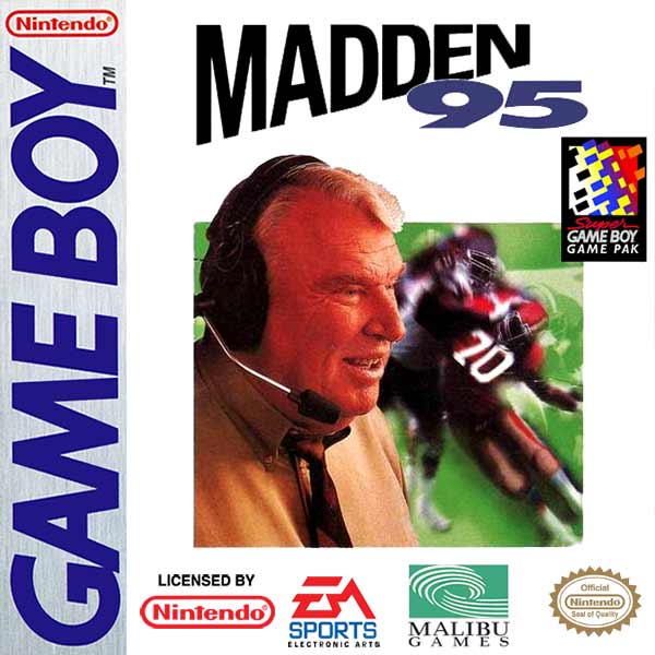 Madden 95 Football Game Boy - Video Game - Used - CaveGamers