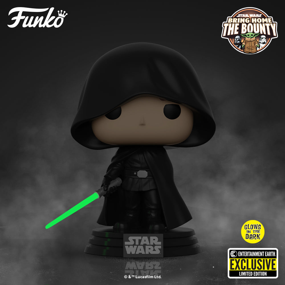 Funko Pop! Star Wars: The Mandalorian Luke Skywalker Vinyl Figure - Toys - New - CaveGamers - Image 3