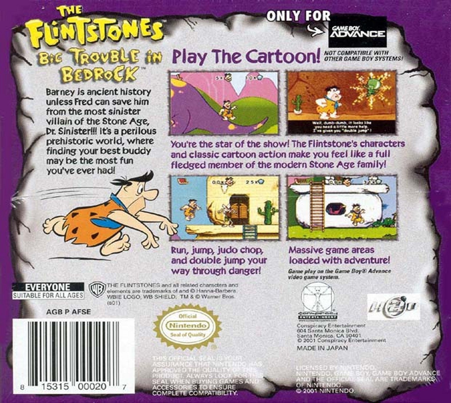 The Flintstones Big Trouble in Bedrock