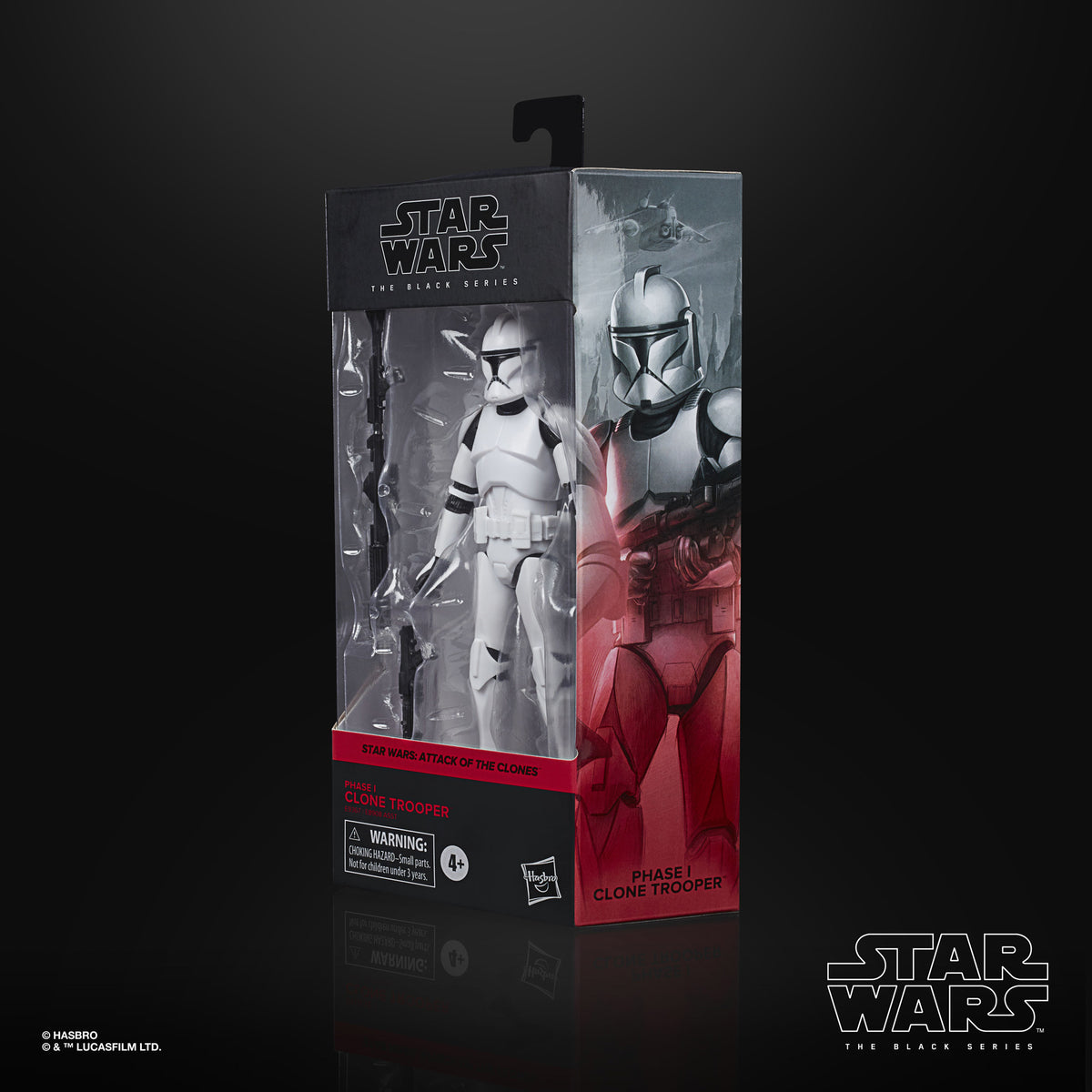 Star Wars: The Black Series - Phase I Clone Trooper (Attack of Clones) Action Figure Action Figures - Toys - New - CaveGamers - Image 3