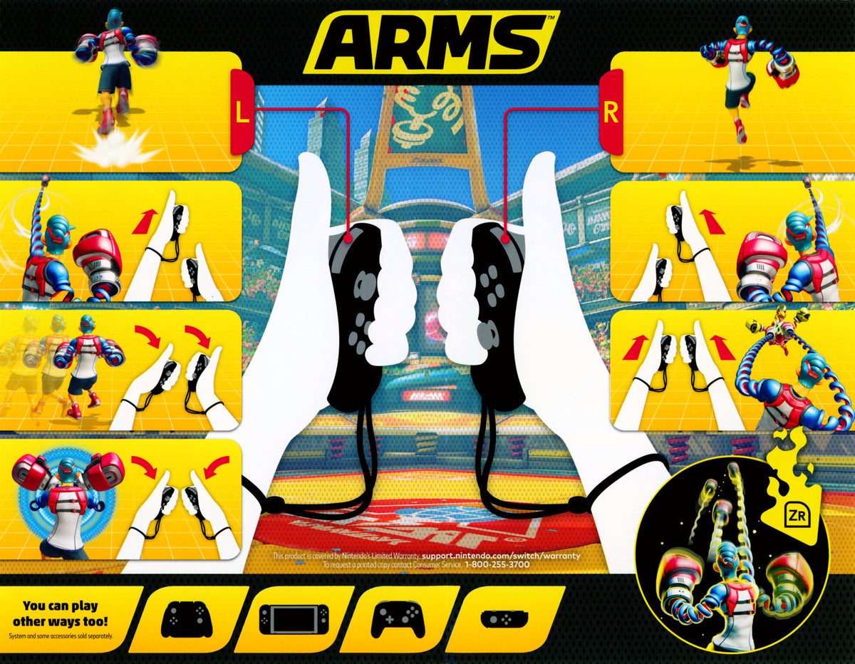 ARMS Switch - Video Game - Used - CaveGamers - Image 3