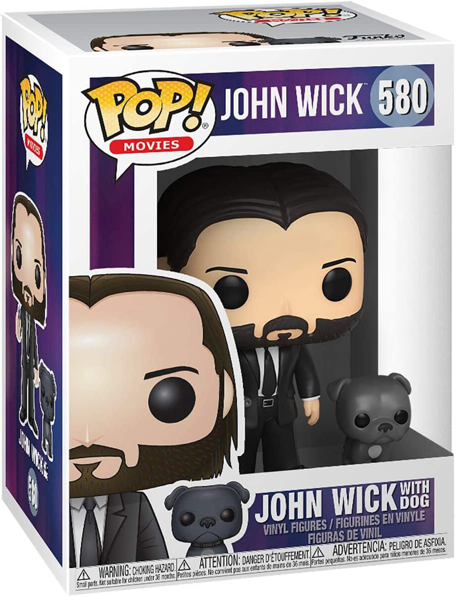 Funko Pop! John Wick with Dog Vinyl Figure - Toys - New - CaveGamers - Image 2