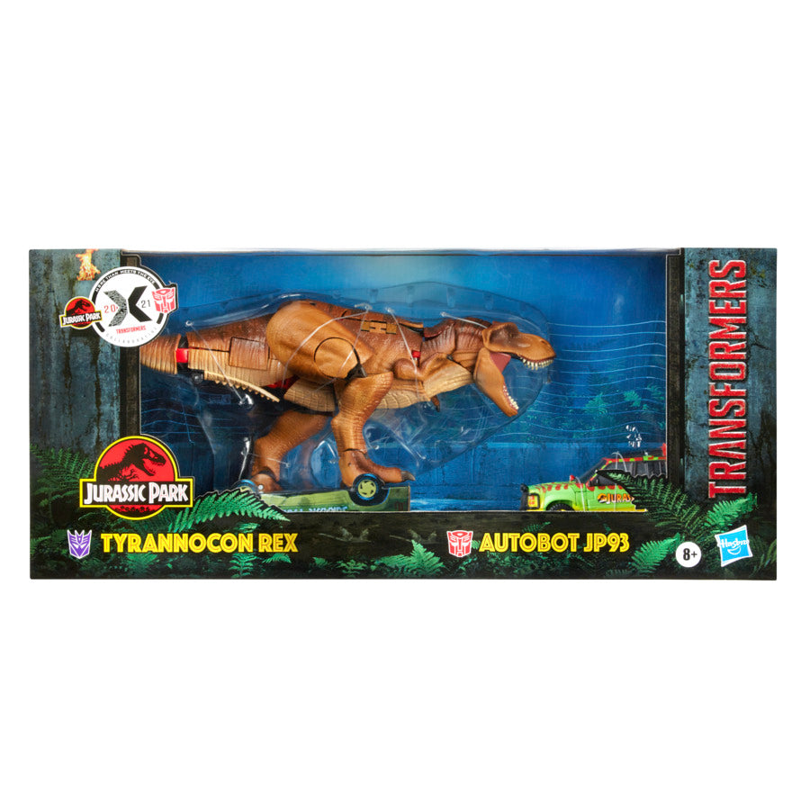 Jurassic Park / Transformers Mash-Up: Tyrannocon Rex and Autobot Action Figures - Toys - New - CaveGamers