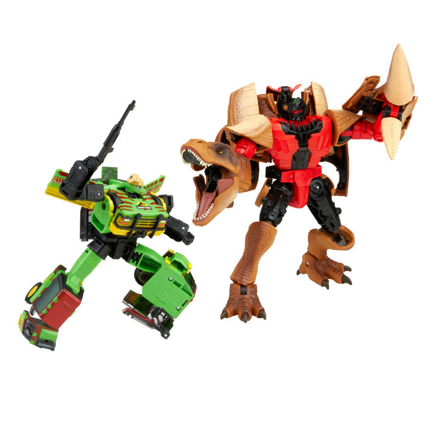 Jurassic Park / Transformers Mash-Up: Tyrannocon Rex and Autobot Action Figures - Toys - New - CaveGamers - Image 4