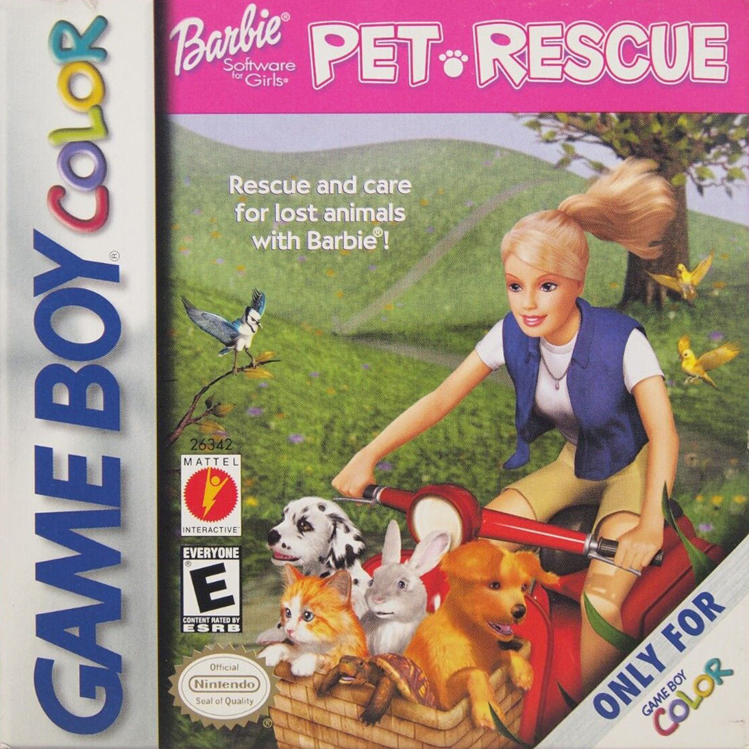 Barbie Pet Rescue Game Boy Color - Video Game - Used - CaveGamers