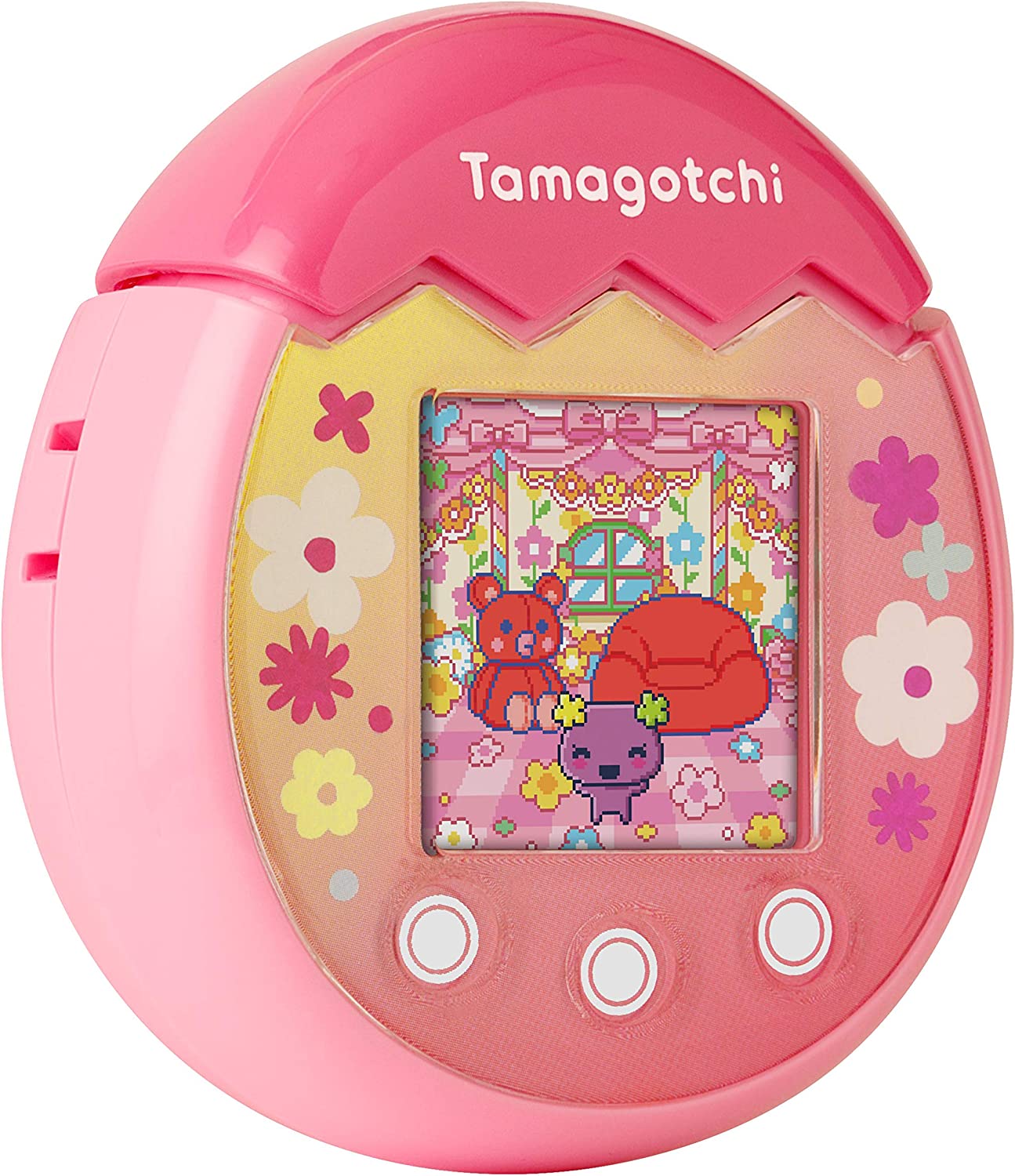 Tamagotchi Pix - Floral (Pink) Digital Pet Electronic Toys - Toys - New - CaveGamers - Image 3