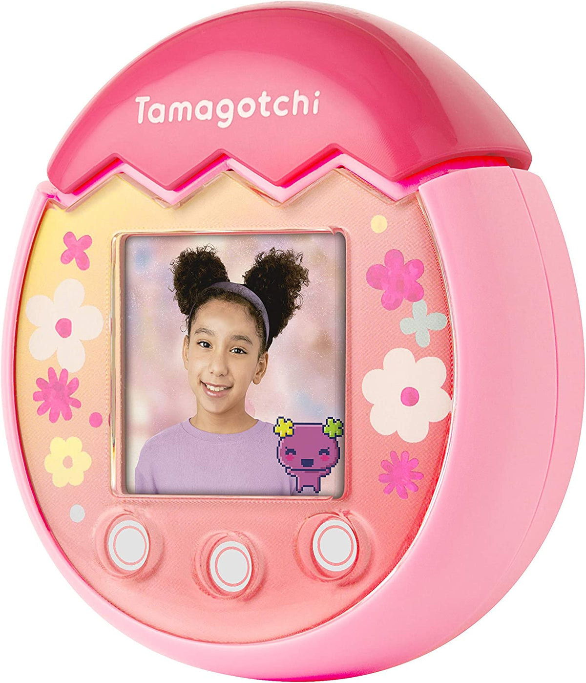 Tamagotchi Pix - Floral (Pink) Digital Pet Electronic Toys - Toys - New - CaveGamers - Image 4