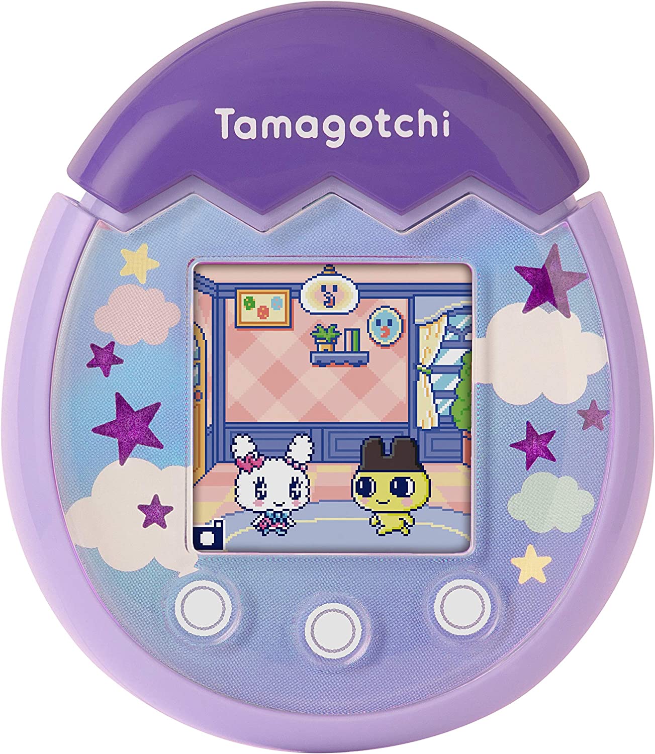 Tamagotchi Pix - Sky (Purple) Digital Pet Electronic Toys - Toys - New - CaveGamers - Image 3