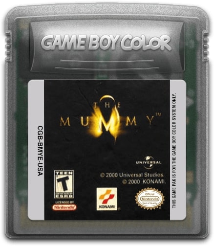 The Mummy Game Boy Color - Video Game - Used - CaveGamers - Image 3