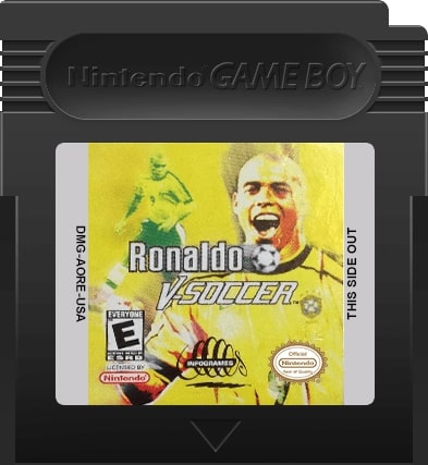 Ronaldo V-Soccer Game Boy Color - Video Game - Used - CaveGamers - Image 3