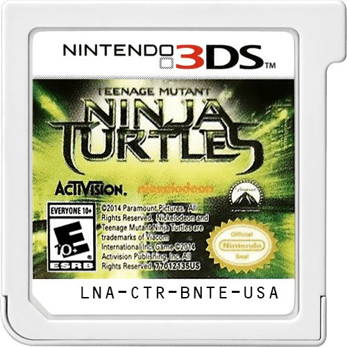 Teenage Mutant Ninja Turtles 3DS - Video Game - Used - CaveGamers - Image 3