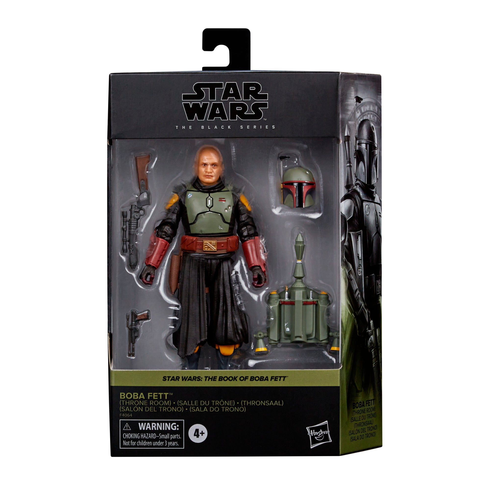Star Wars: The Black Series - Boba Fett (Throne Room) (The Book of Boba Fett) Action Figure Action Figures - Toys - New - CaveGamers - Image 10
