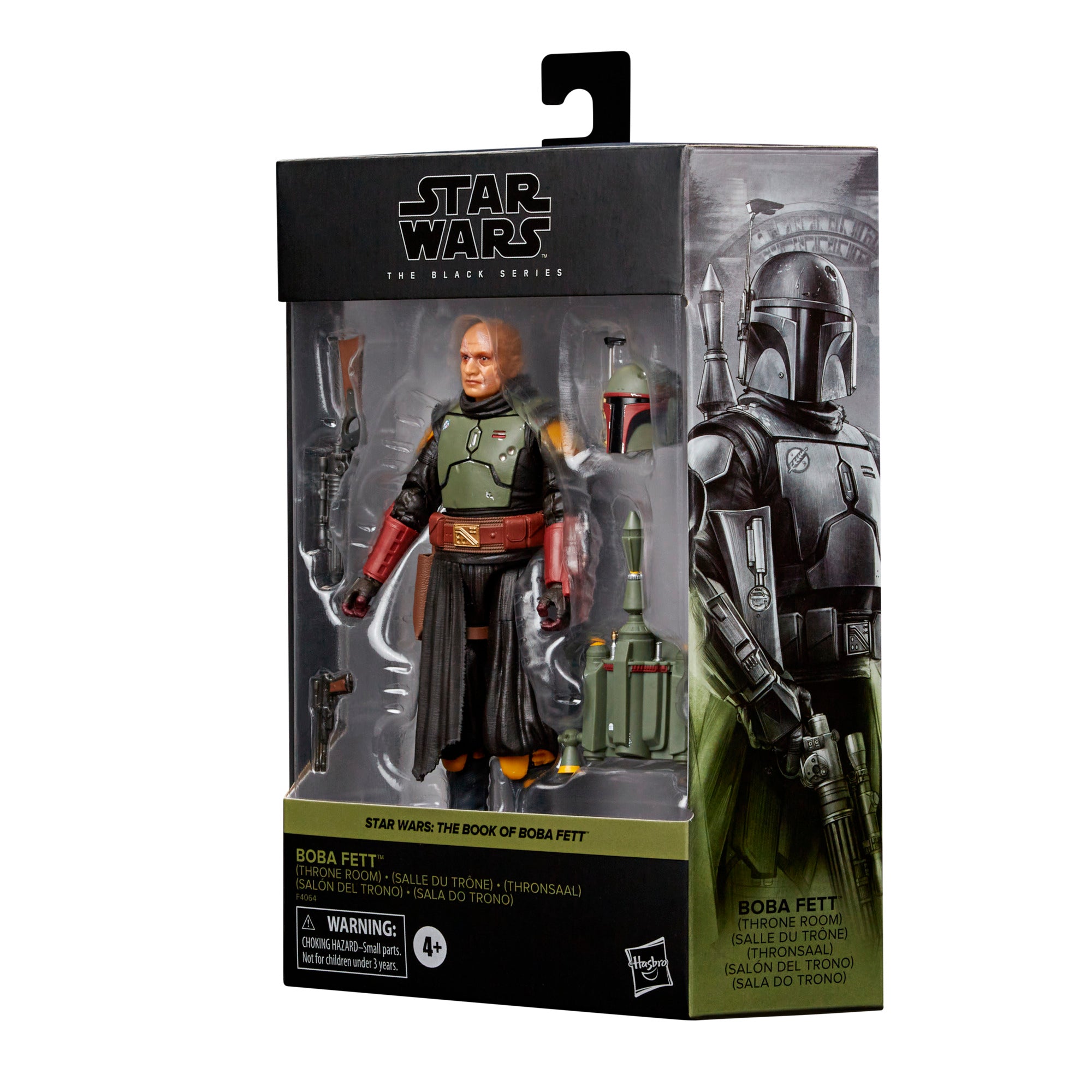 Star Wars: The Black Series - Boba Fett (Throne Room) (The Book of Boba Fett) Action Figure Action Figures - Toys - New - CaveGamers - Image 8