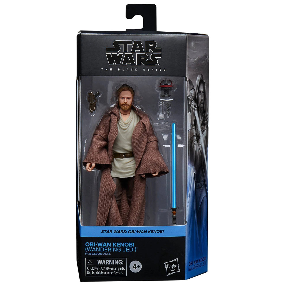 Star Wars: The Black Series - Obi-Wan Kenobi (Wandering Jedi) Action Figure Action Figures - Toys - New - CaveGamers