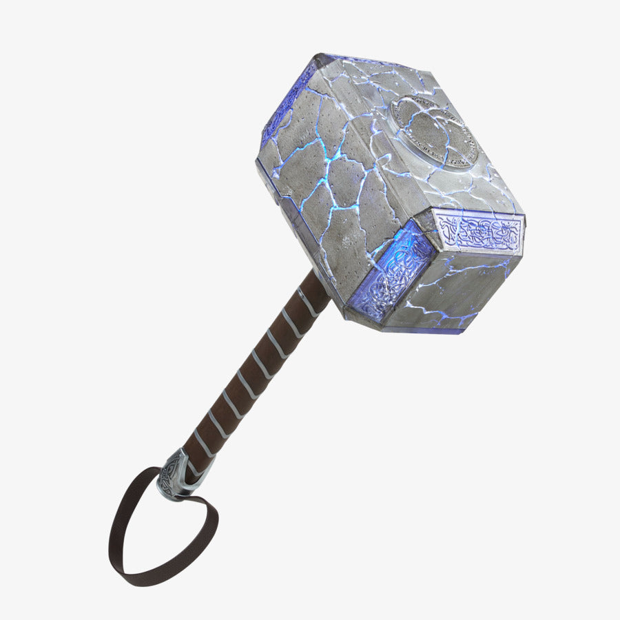 Marvel: Legends Series - Mjolnir (Thor: Love and Thunder) Electronic Hammer Prop Replicas - Toys - New - CaveGamers - Image 5