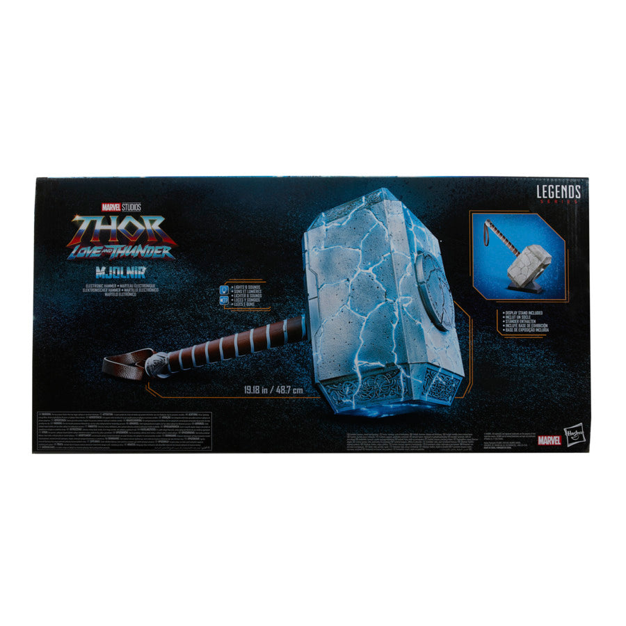 Marvel: Legends Series - Mjolnir (Thor: Love and Thunder) Electronic Hammer Prop Replicas - Toys - New - CaveGamers - Image 8