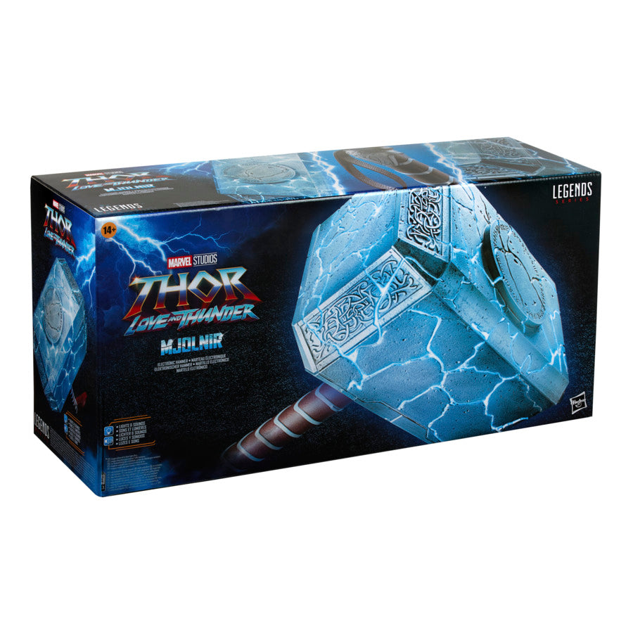 Marvel: Legends Series - Mjolnir (Thor: Love and Thunder) Electronic Hammer Prop Replicas - Toys - New - CaveGamers - Image 9