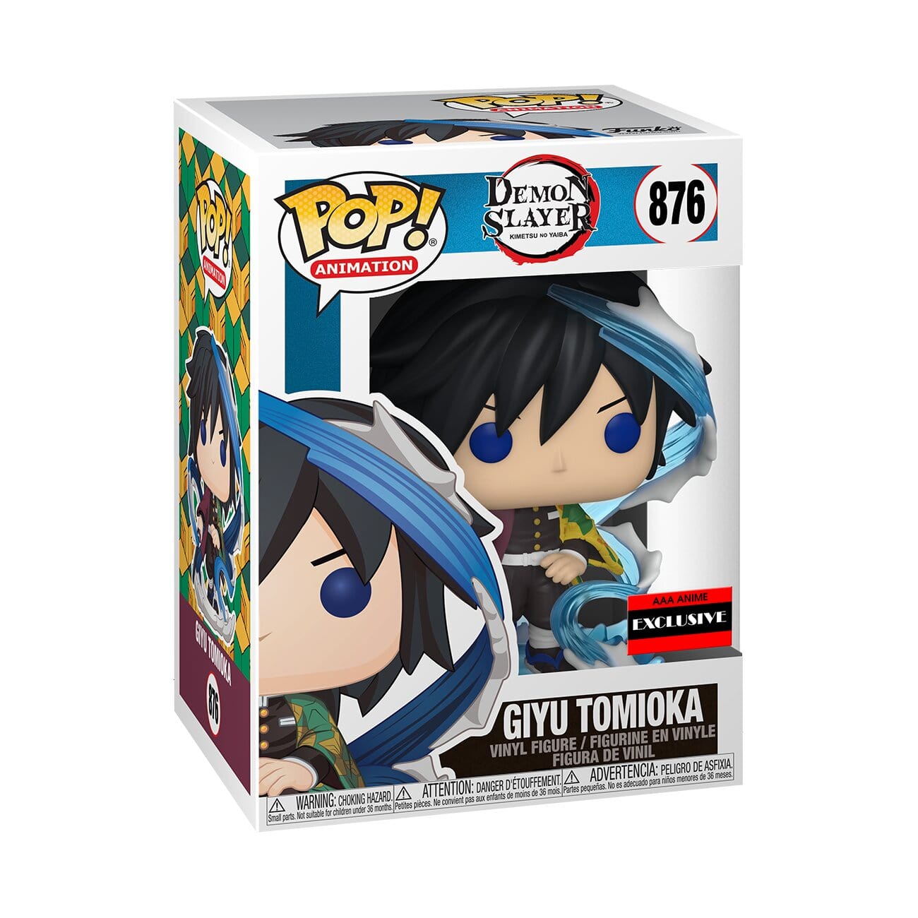 Funko Pop! Demon Slayer Giyu Tomioka Vinyl Figure - Toys - New - CaveGamers