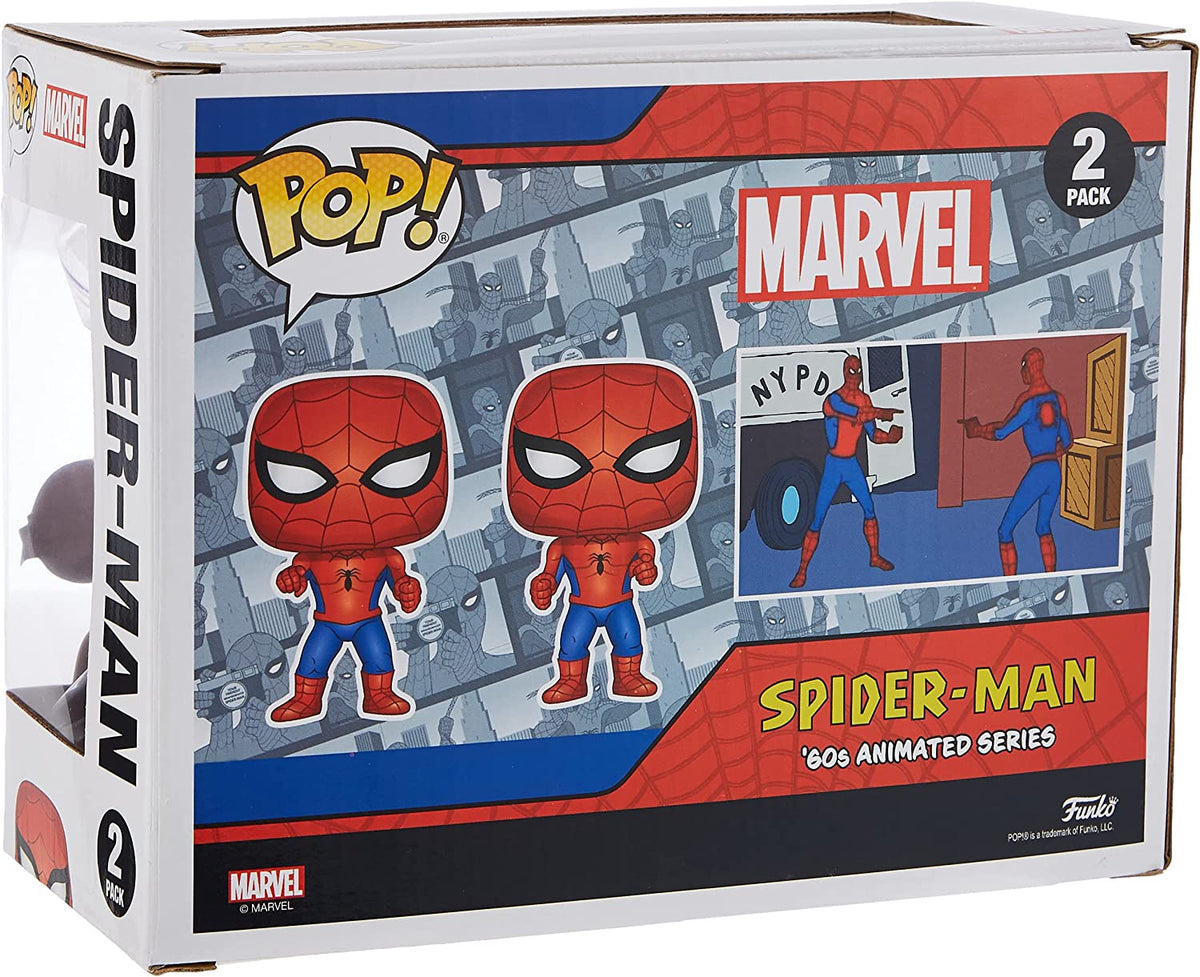 Funko Pop! Marvel Spider-Man vs. Spider-Man Vinyl Figure - Toys - New - CaveGamers - Image 4