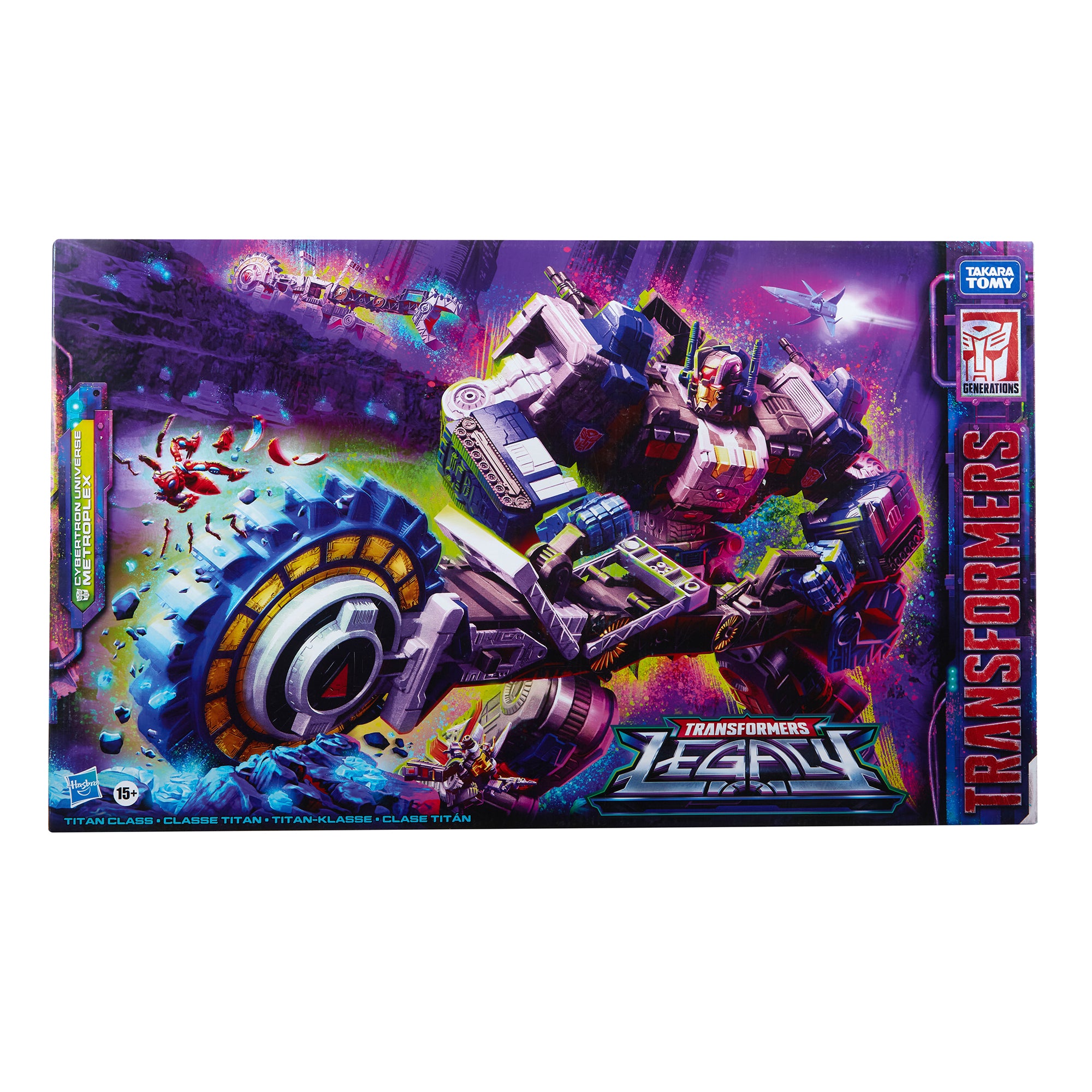 Transformers Generations Legacy Series Titan Cybertron Universe Metroplex 22" Action Figure Action Figures - Toys - New - CaveGamers - Image 10