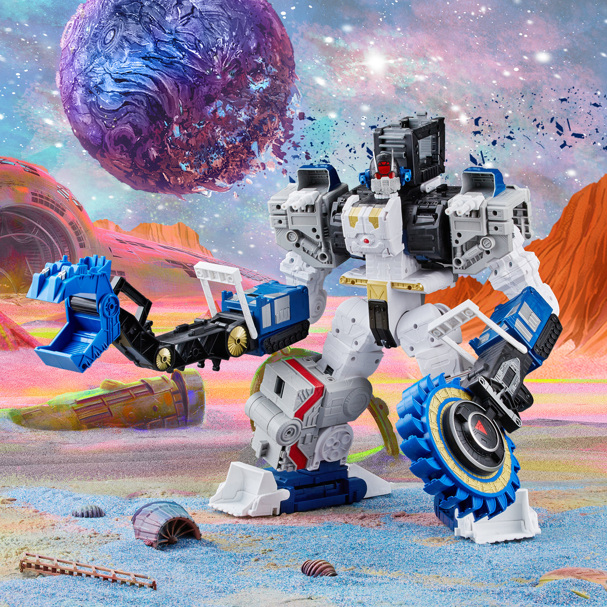 Transformers Generations Legacy Series Titan Cybertron Universe Metroplex 22" Action Figure Action Figures - Toys - New - CaveGamers - Image 5