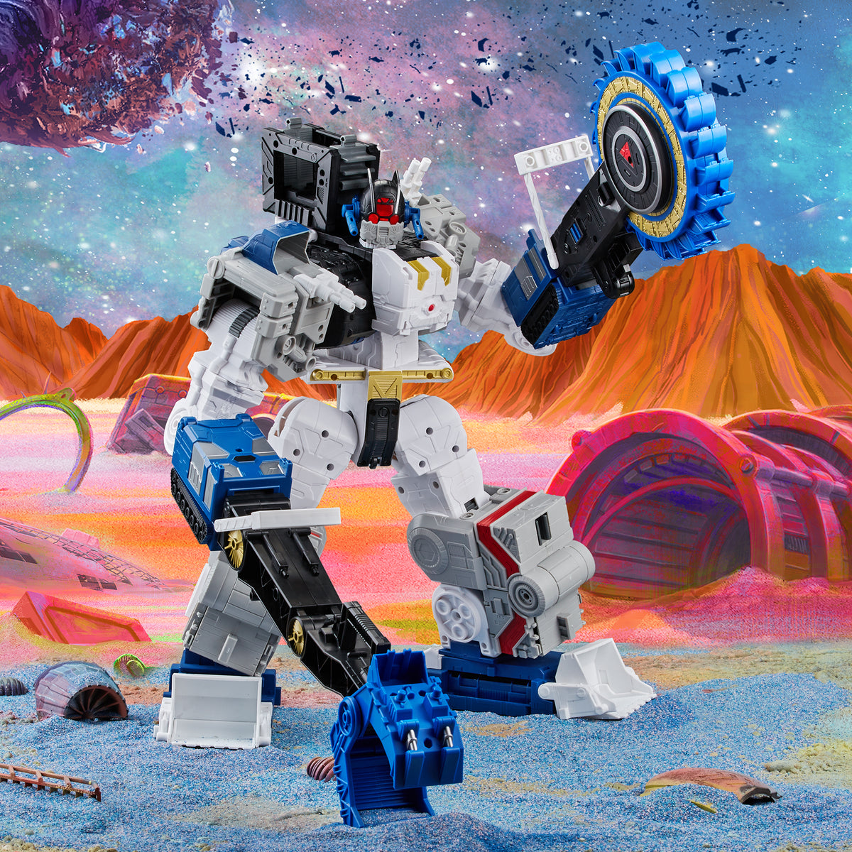 Transformers Generations Legacy Series Titan Cybertron Universe Metroplex 22" Action Figure Action Figures - Toys - New - CaveGamers - Image 6
