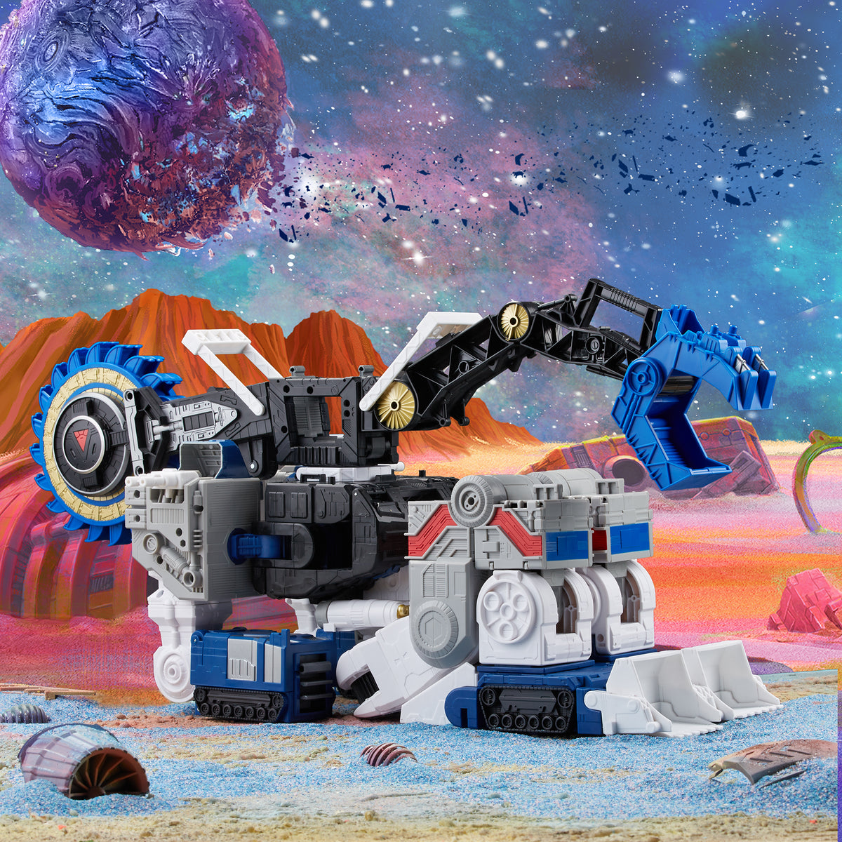 Transformers Generations Legacy Series Titan Cybertron Universe Metroplex 22" Action Figure Action Figures - Toys - New - CaveGamers - Image 7
