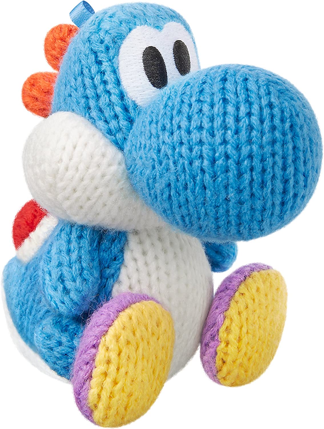 amiibo Yoshi's Woolly World Light Blue Yarn Yoshi Amiibos - Video Game Accessory - New - CaveGamers