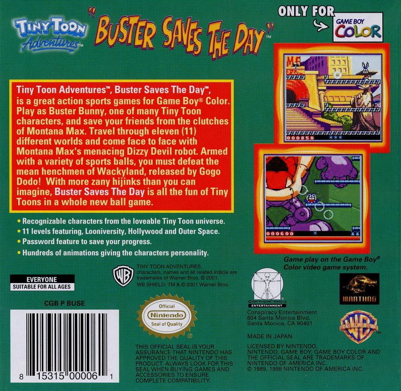 Tiny Toons: Buster Saves the Day