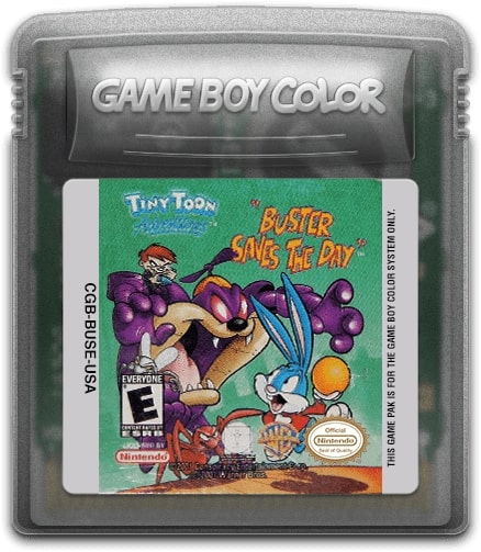 Tiny Toons: Buster Saves the Day Game Boy Color - Video Game - Used - CaveGamers - Image 3