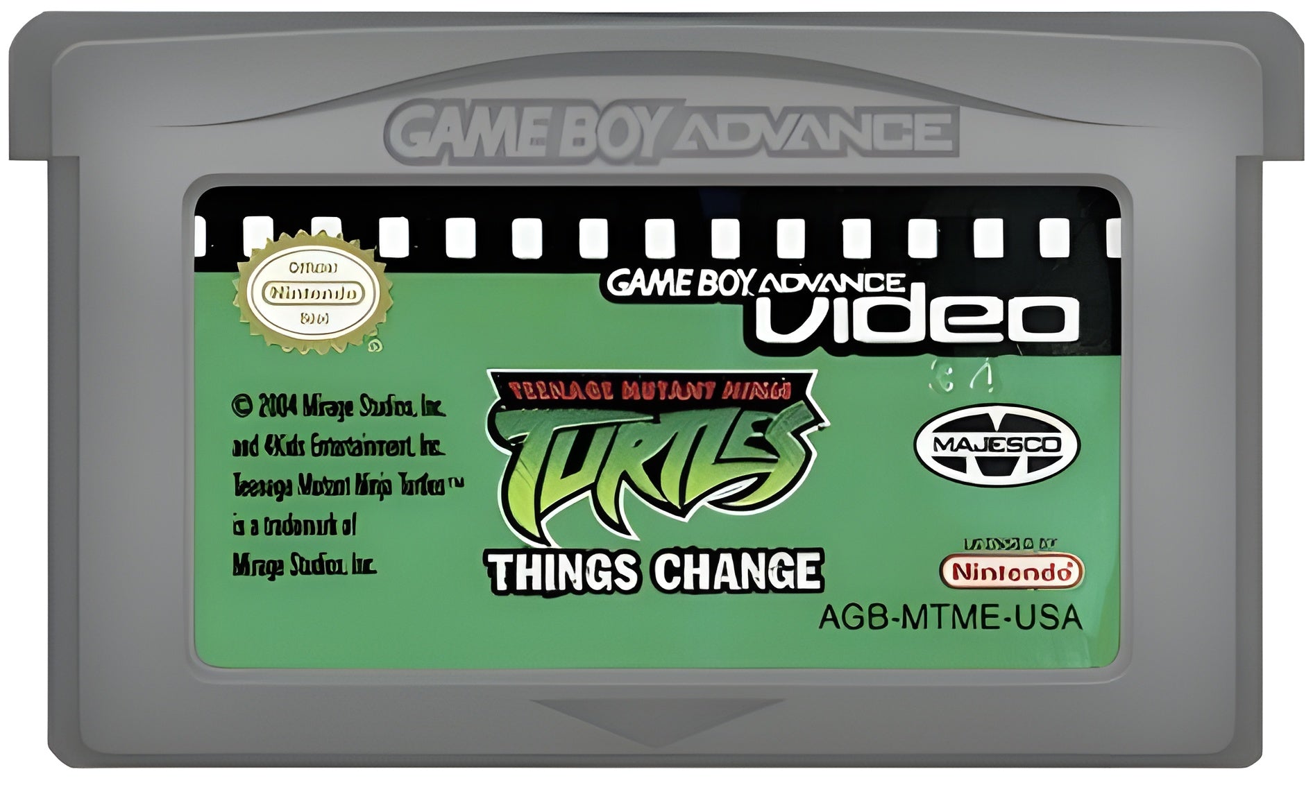 Teenage Mutant Ninja Turtles, Vol. 1 (Things Change /A better Mousetrap) Game Boy Advance - Video Game - Used - CaveGamers - Image 3