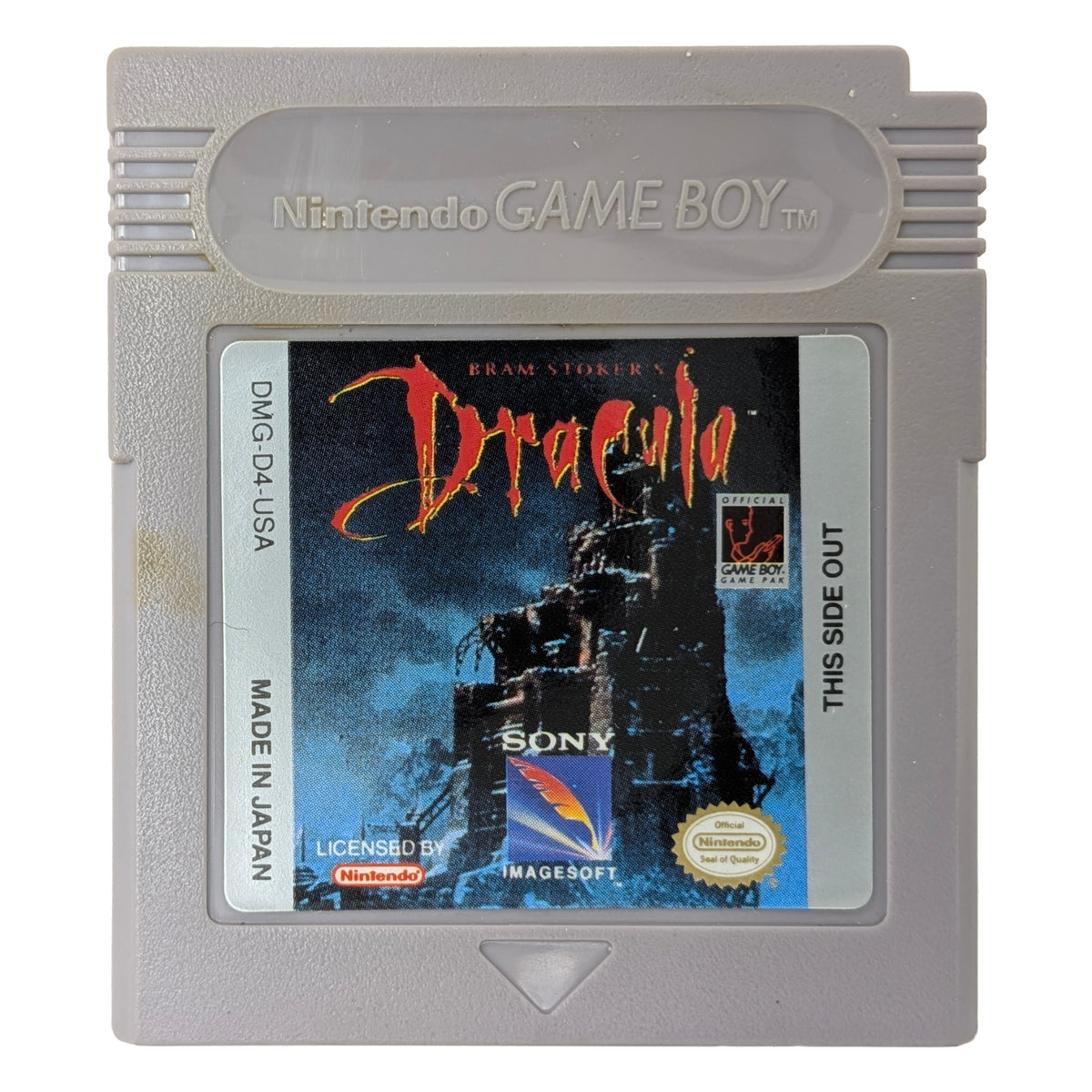 Bram Stoker's Dracula Game Boy - Video Game - Used - CaveGamers - Image 2