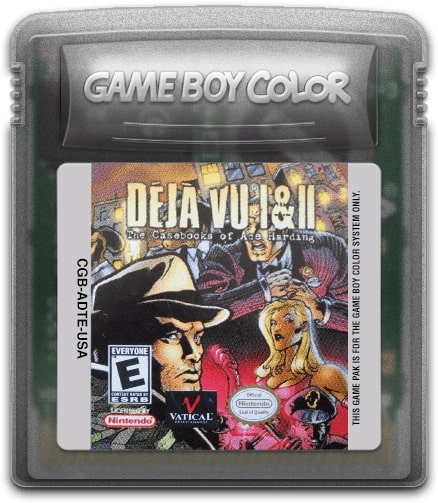 Deja Vu I & II Game Boy Color - Video Game - Used - CaveGamers - Image 3