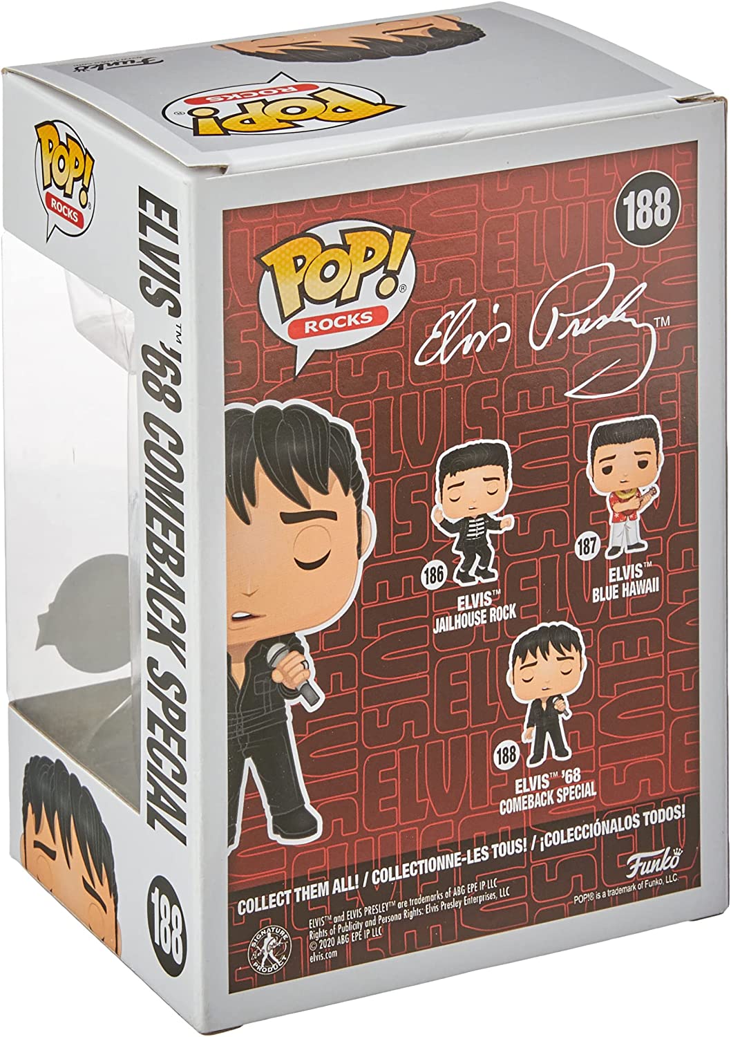 Funko Pop! Elvis Presley Elvis '68 Comeback Special Vinyl Figure - Toys - New - CaveGamers - Image 5