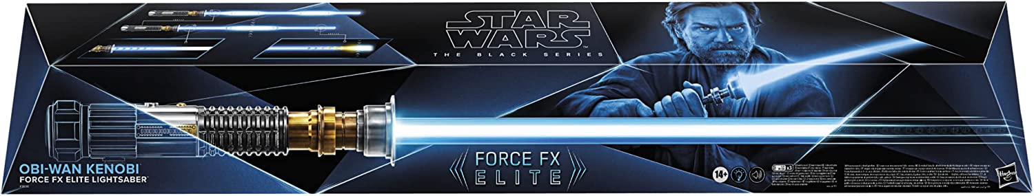 Star Wars: The Black Series - Obi-Wan Kenobi Force FX Elite Lightsaber FX Lightsabers - Toys - New - CaveGamers