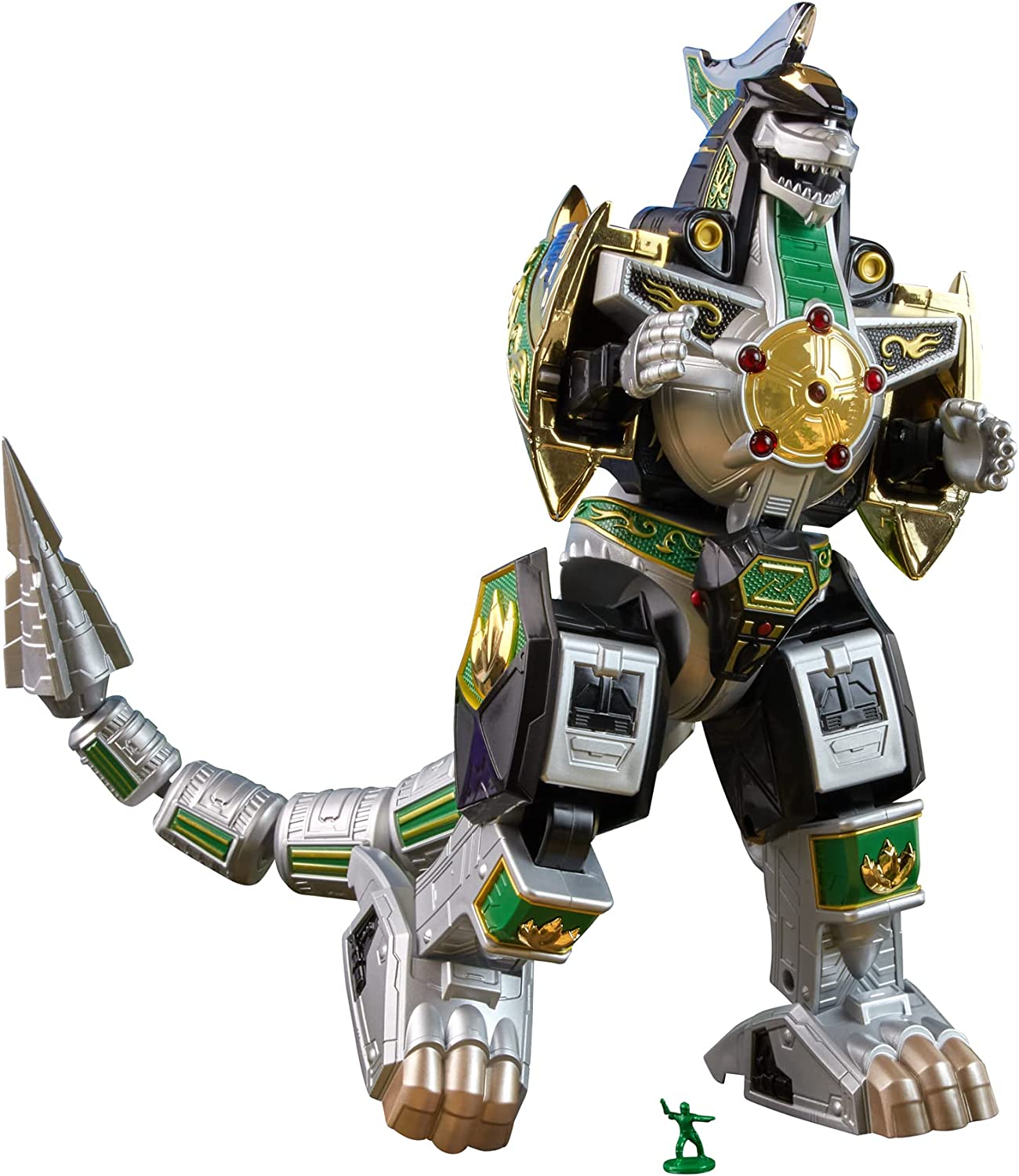 Power Rangers Lightning Collection Mighty Morphin Dragonzord Zord Ascension Project 1:144 Scale Action Figures - Toys - New - CaveGamers