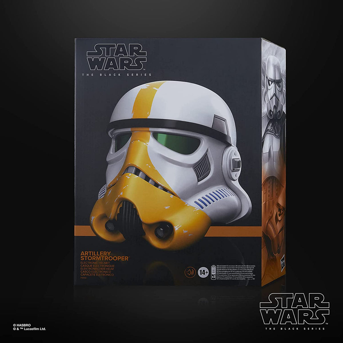 Star Wars: The Black Series - Artillery Stormtrooper Electronic Helmet Prop Replicas - Toys - New - CaveGamers - Image 6