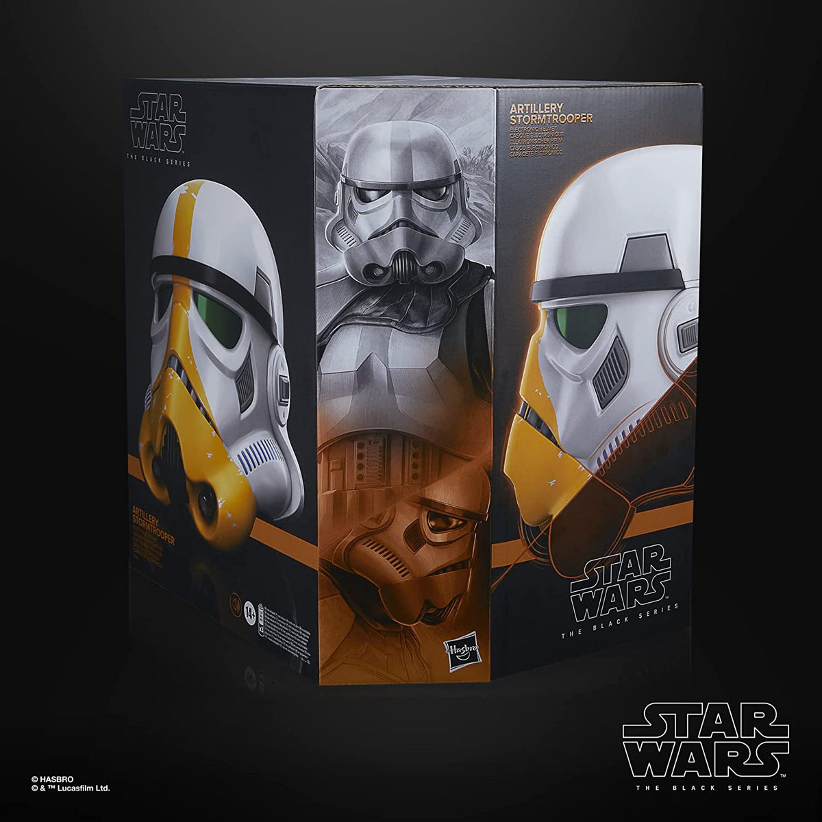 Star Wars: The Black Series - Artillery Stormtrooper Electronic Helmet Prop Replicas - Toys - New - CaveGamers - Image 7